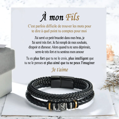 Bracelet à mon fils
