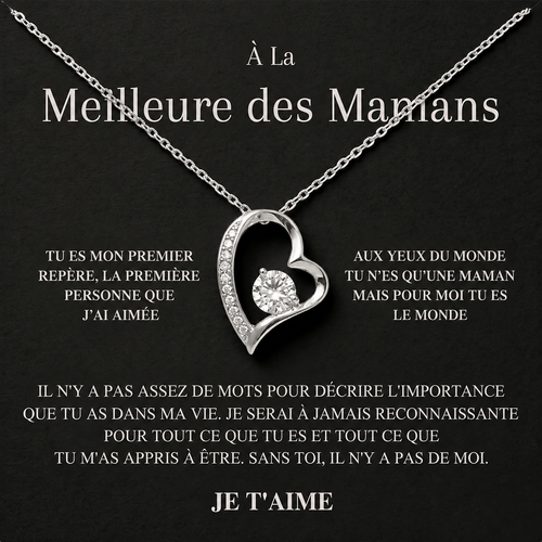 Collier à la meilleure des mamans - Mon repère
